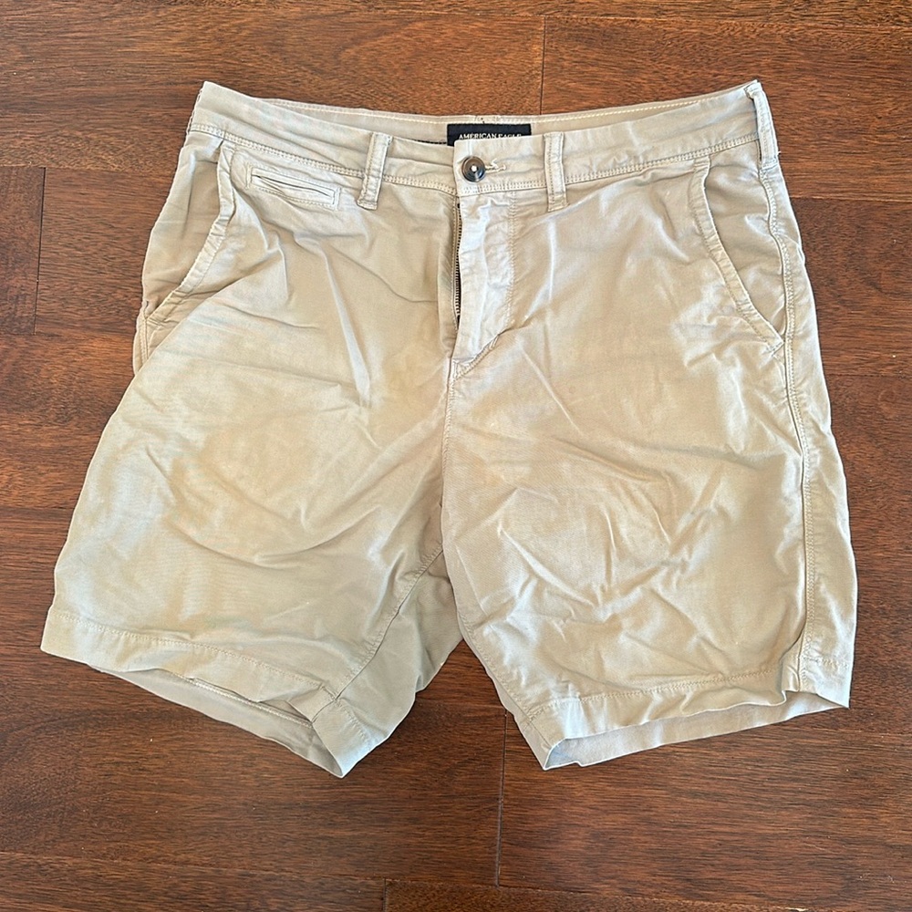 American Eagle Size 30 Gray Next Level Flex Shorts